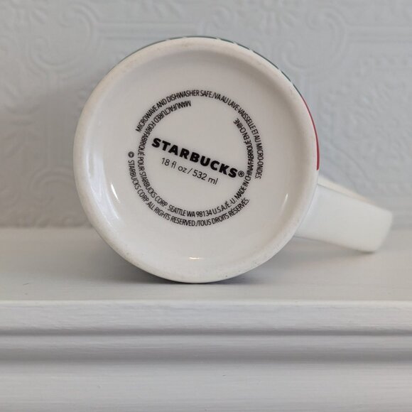 Starbucks Holiday tall mug - Minimalist trees illustration - 18 oz - Picture 7 of 8